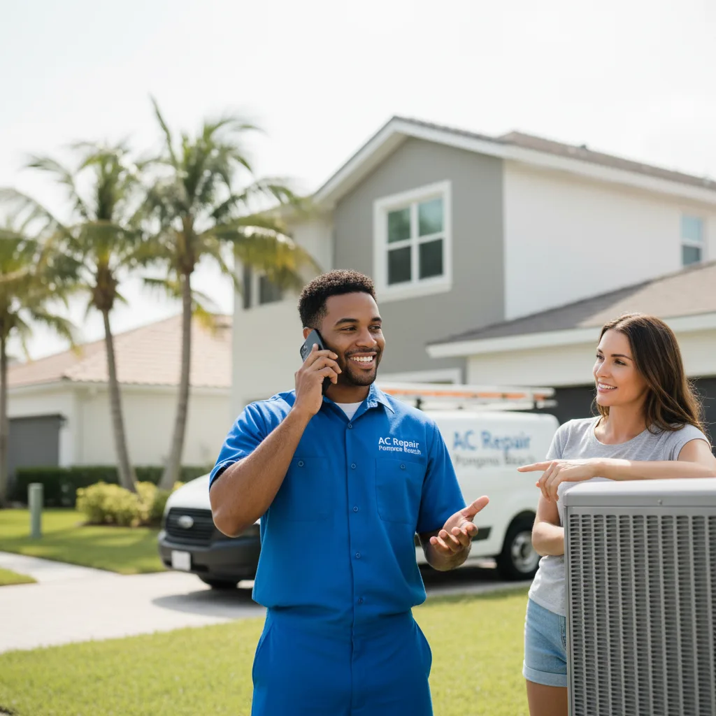 AC Repair Pompano Beach customer support in Saukville